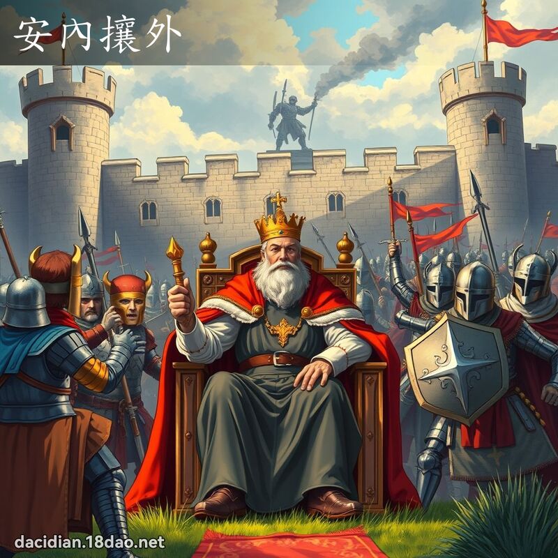 安內攘外 - 國語大辭典配圖