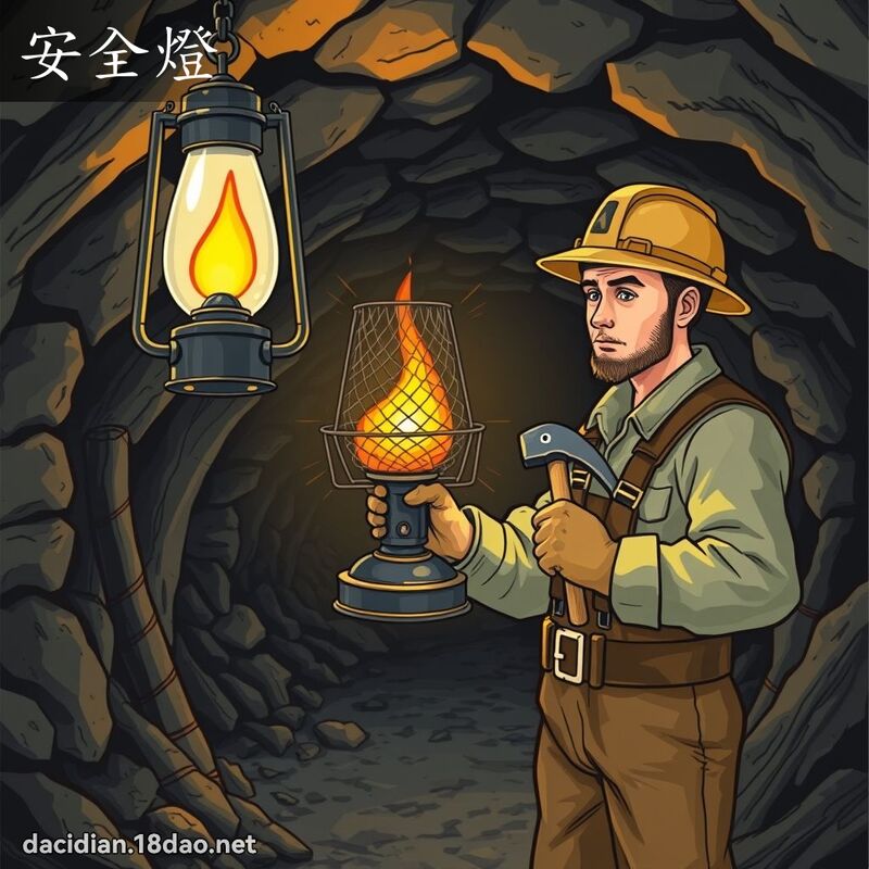 安全燈 - 國語大辭典配圖