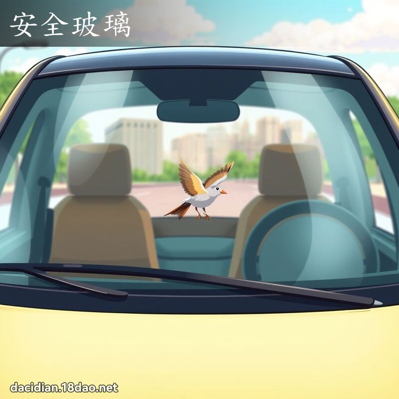 安全玻璃 - 國語大辭典配圖