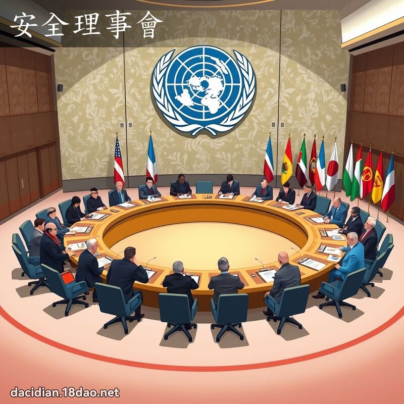 安全理事會 - 國語大辭典配圖