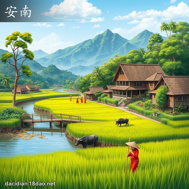 安南 - 國語大辭典配圖