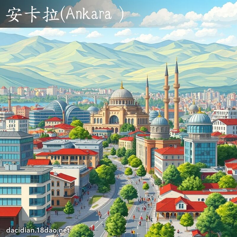 安卡拉(Ankara） - 国语大辞典配图