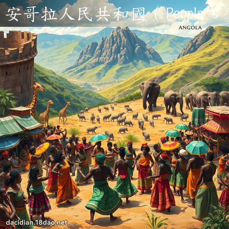 安哥拉人民共和国（People's Republic of Angola） - 国语大辞典配图