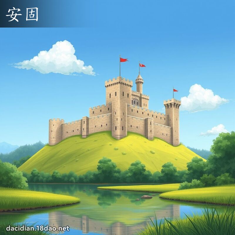 安固 - 國語大辭典配圖