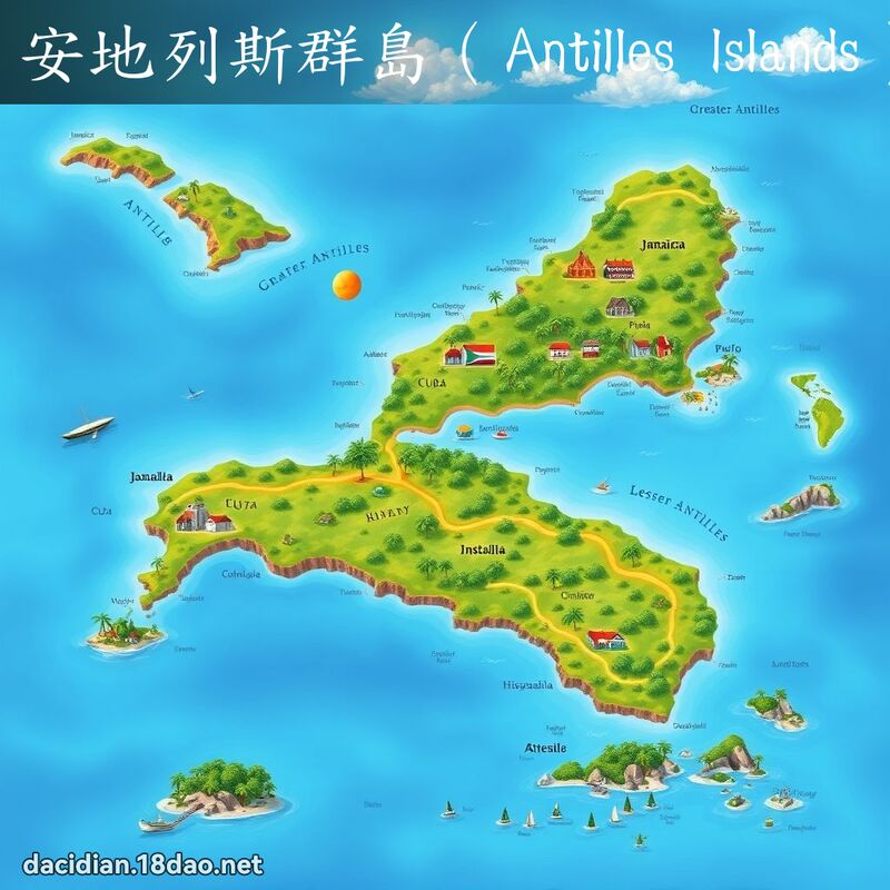安地列斯群岛（Antilles Islands） - 国语大辞典配图