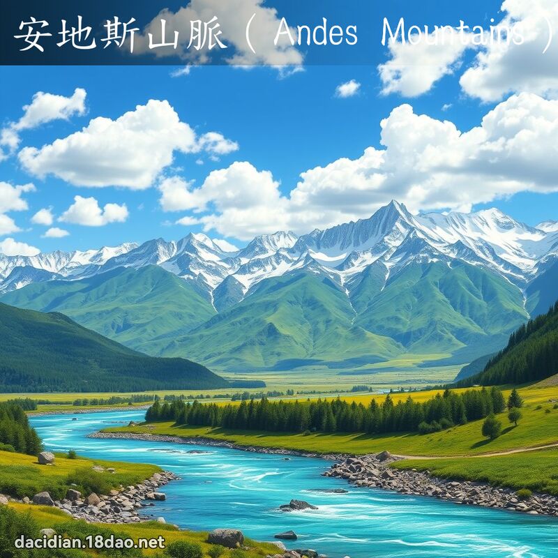 安地斯山脉（Andes Mountains） - 国语大辞典配图