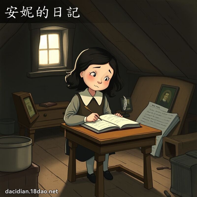 安妮的日记 - 国语大辞典配图