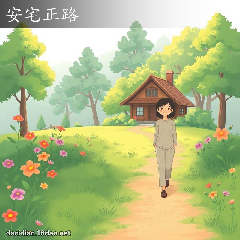 安宅正路 - 国语大辞典配图