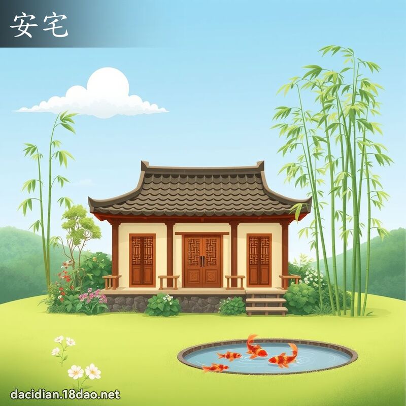 安宅 - 國語大辭典配圖