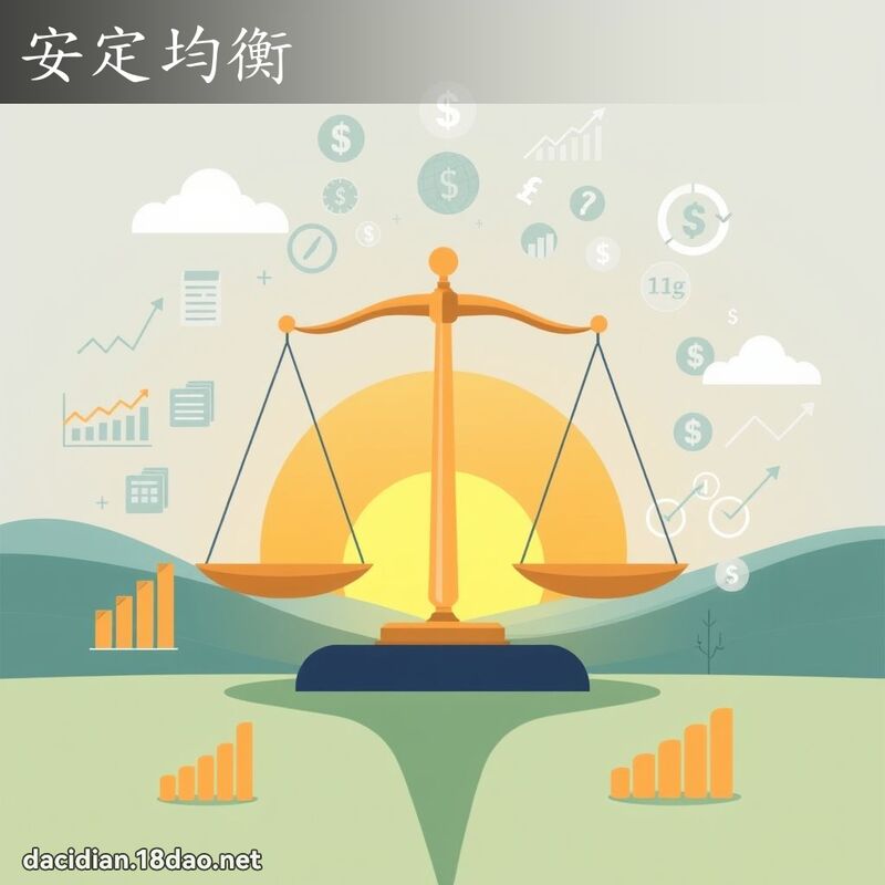 安定均衡 - 國語大辭典配圖