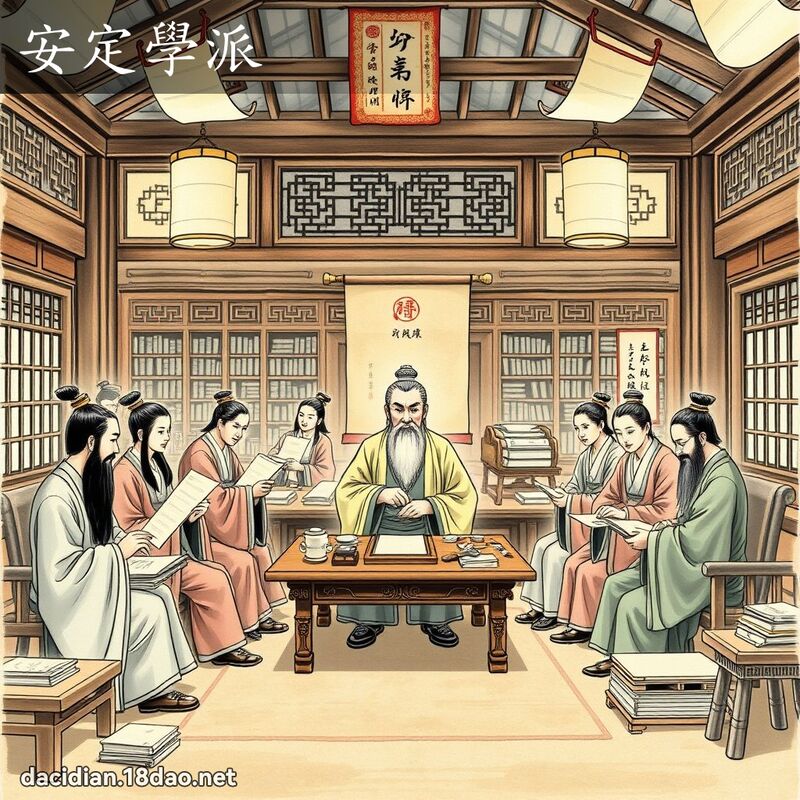 安定學派 - 國語大辭典配圖
