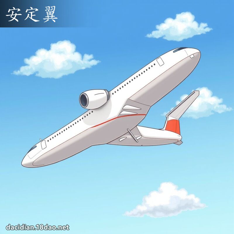 安定翼 - 國語大辭典配圖