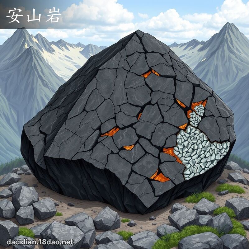 安山岩 - 國語大辭典配圖
