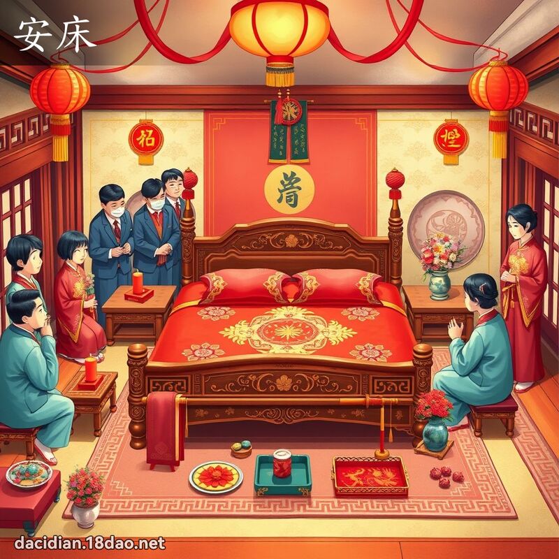 安床 - 國語大辭典配圖