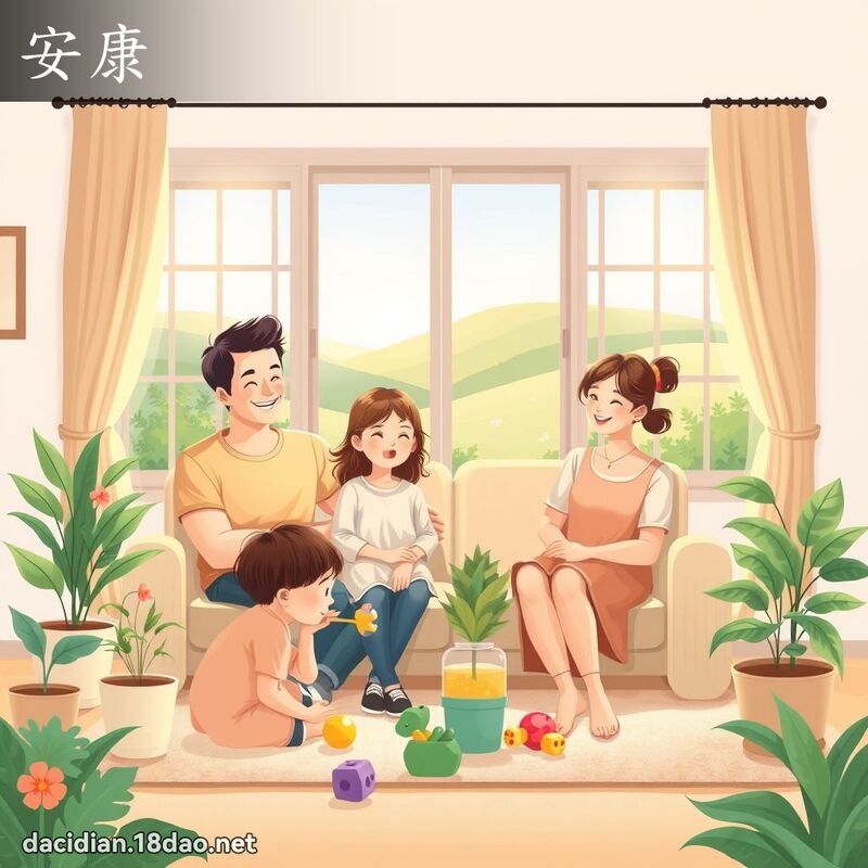安康 - 國語大辭典配圖