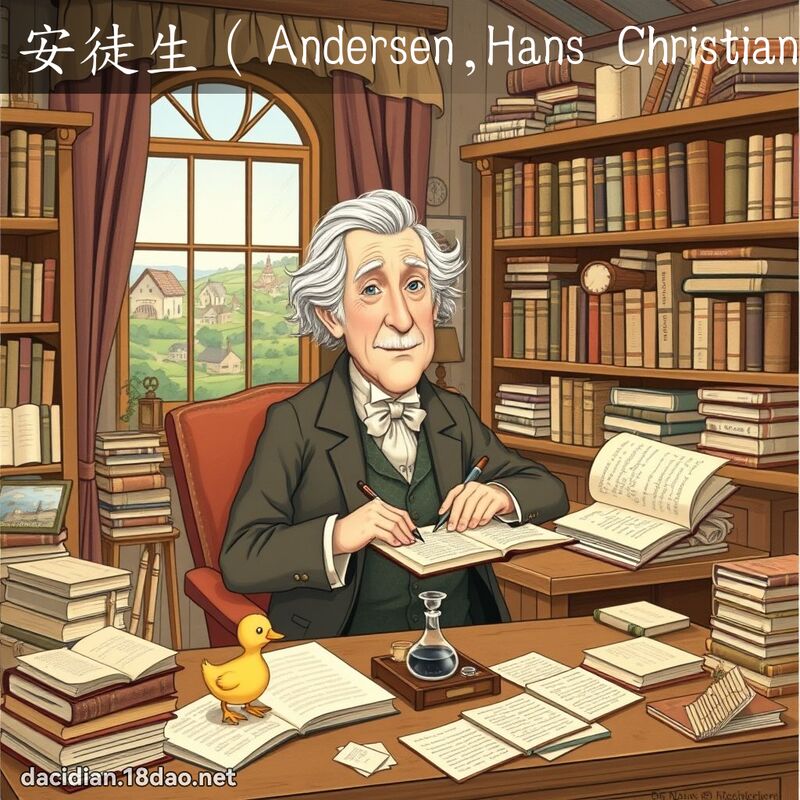 安徒生（Andersen,Hans Christian） - 国语大辞典配图