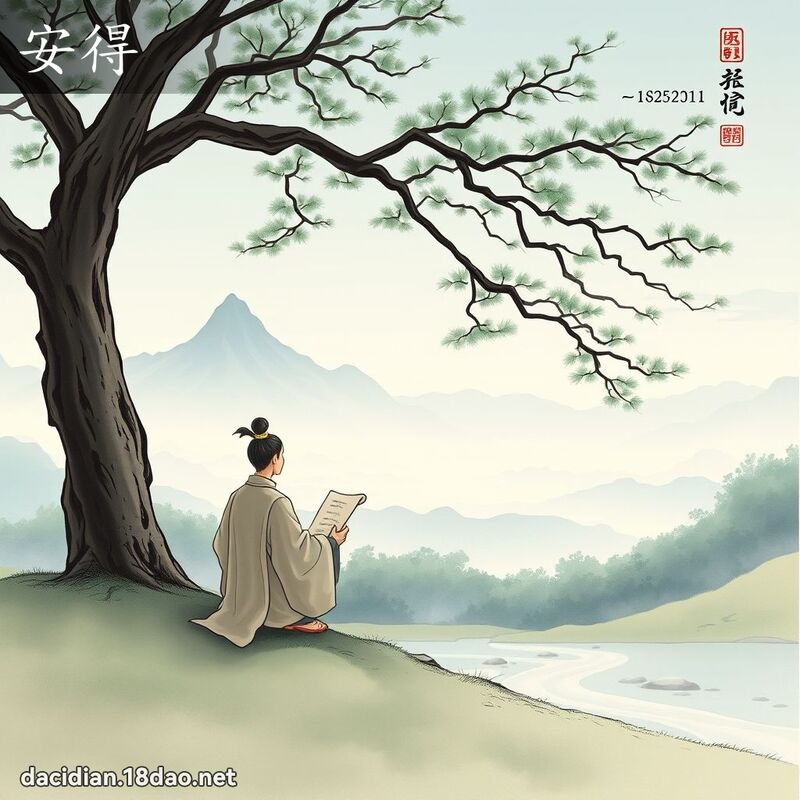 安得 - 国语大辞典配图