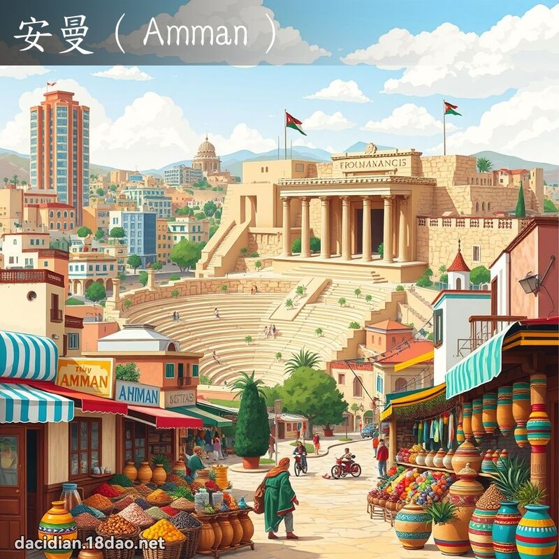 安曼（Amman） - 国语大辞典配图