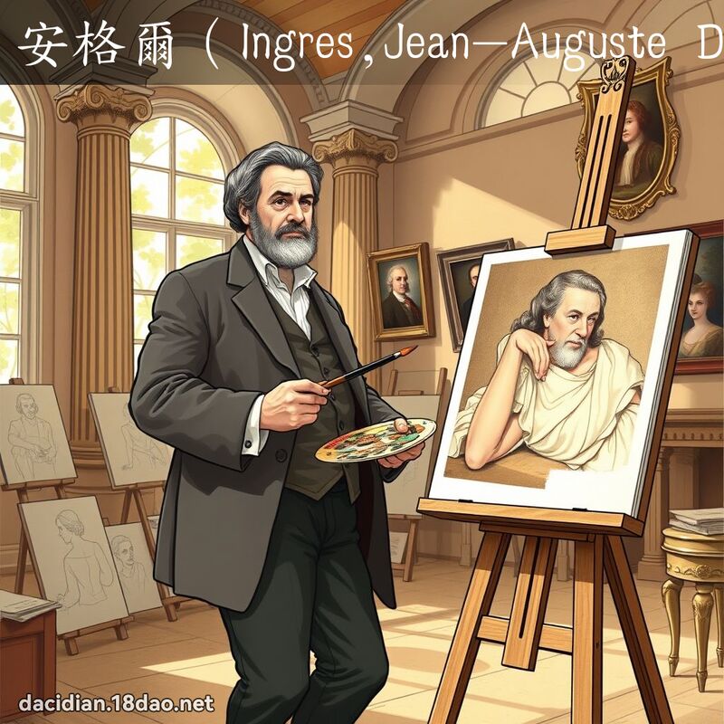 安格尔（Ingres,Jean - 国语大辞典配图