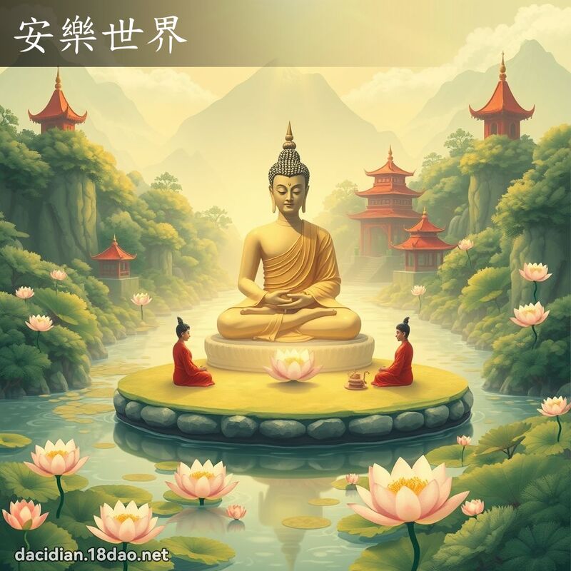 安樂世界 - 國語大辭典配圖