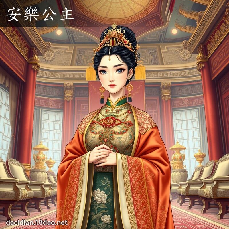 安乐公主 - 国语大辞典配图