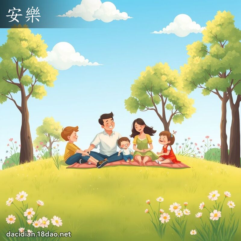 安樂 - 國語大辭典配圖