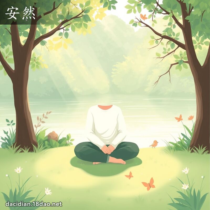 安然 - 国语大辞典配图