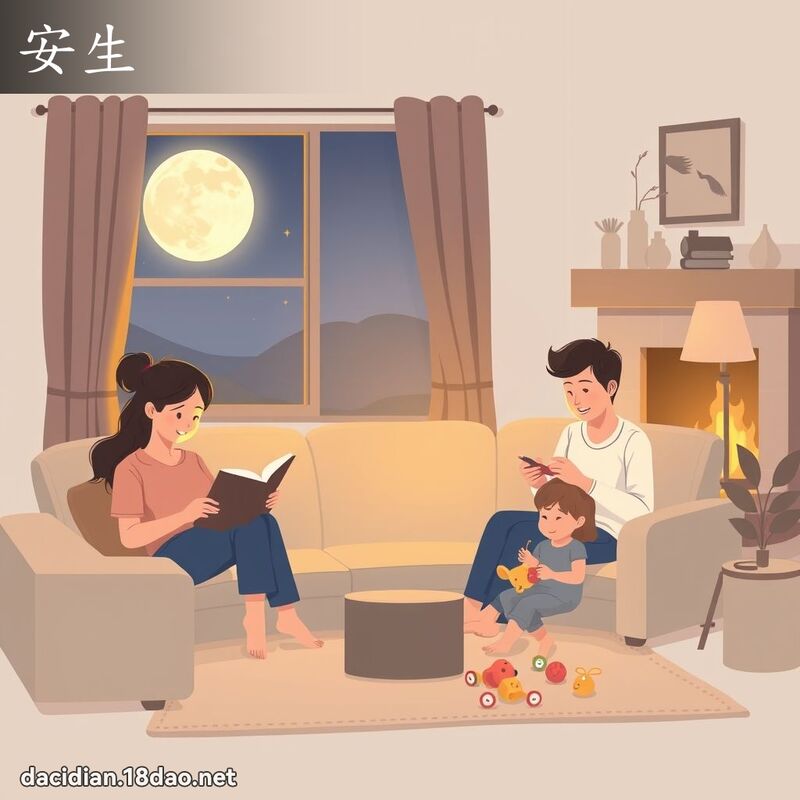 安生 - 國語大辭典配圖