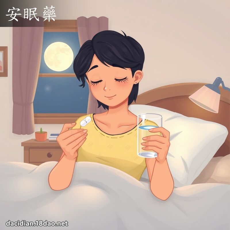 安眠药 - 国语大辞典配图