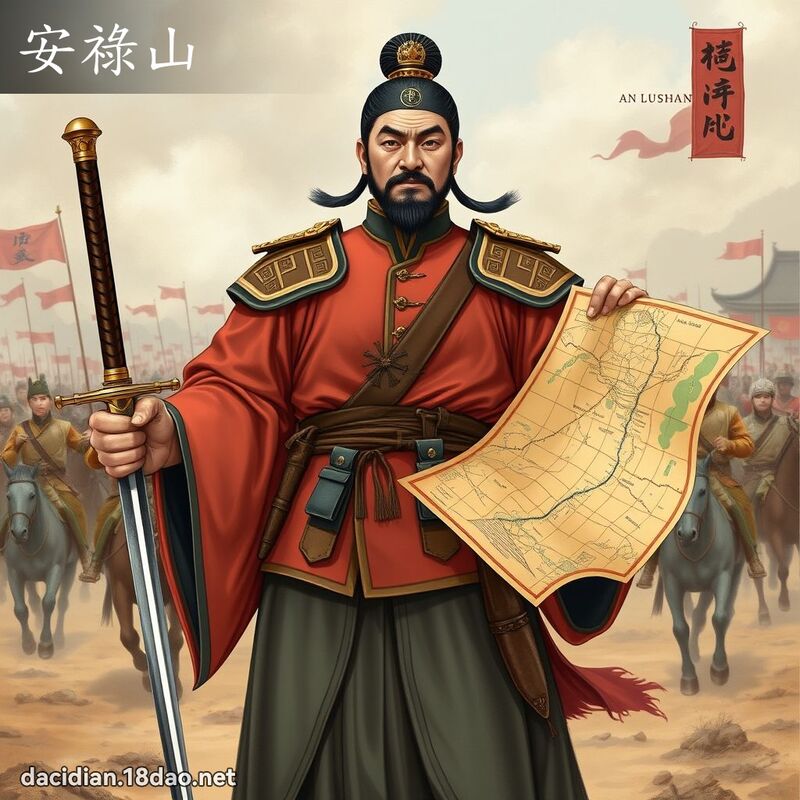 安祿山 - 國語大辭典配圖
