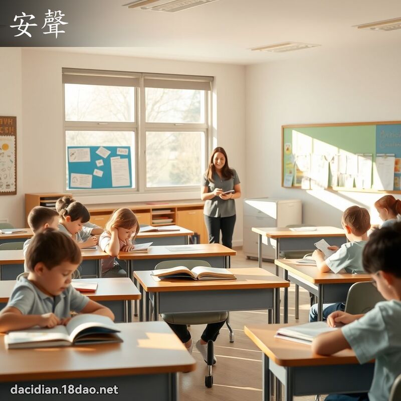 安声 - 国语大辞典配图
