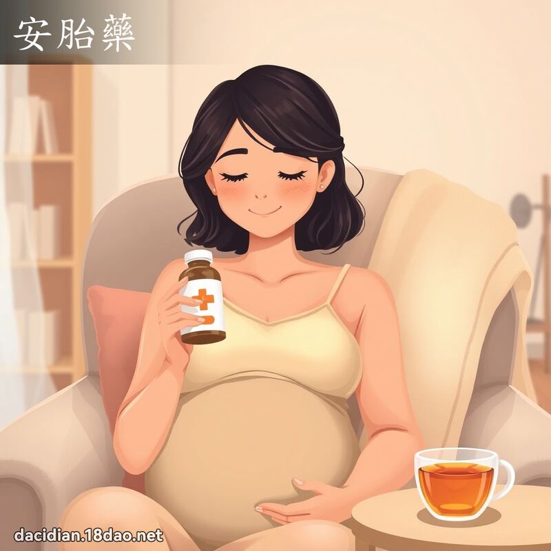 安胎药 - 国语大辞典配图