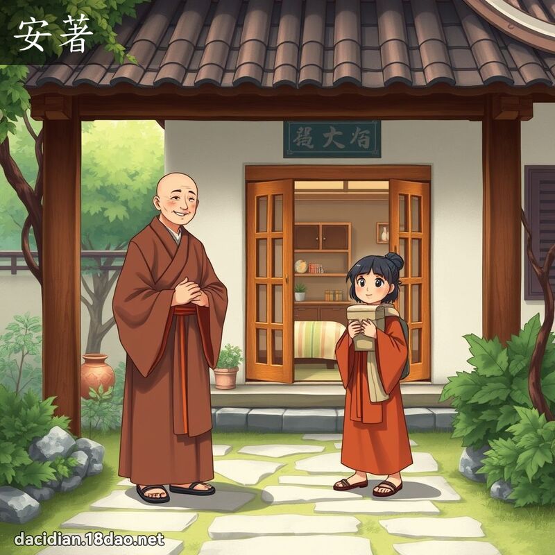 安著 - 國語大辭典配圖