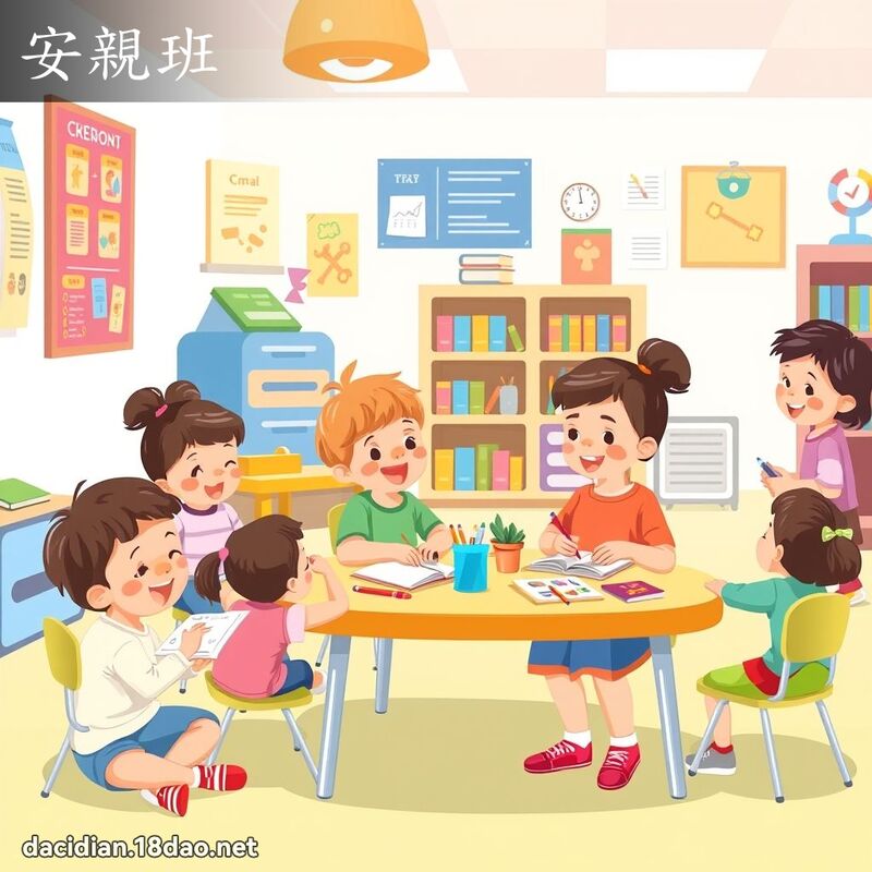 安親班 - 國語大辭典配圖