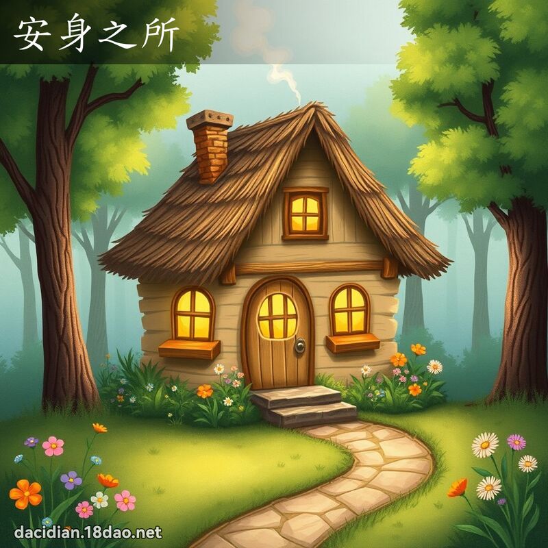 安身之所 - 國語大辭典配圖