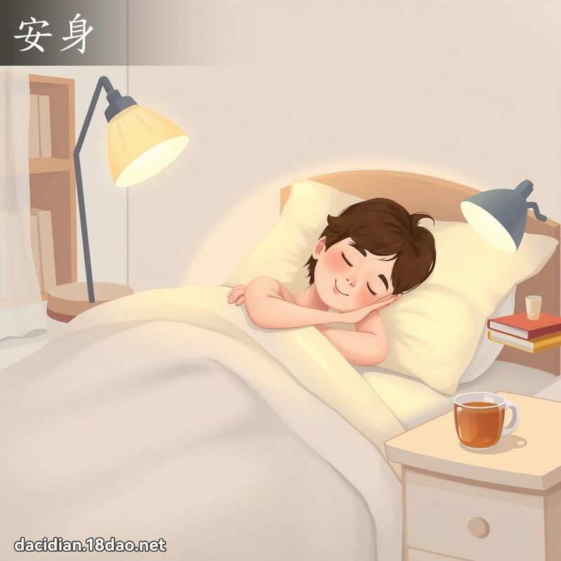 安身 - 国语大辞典配图