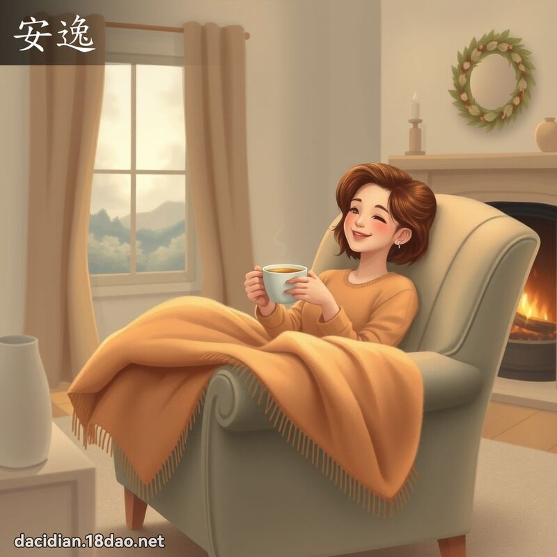 安逸 - 國語大辭典配圖