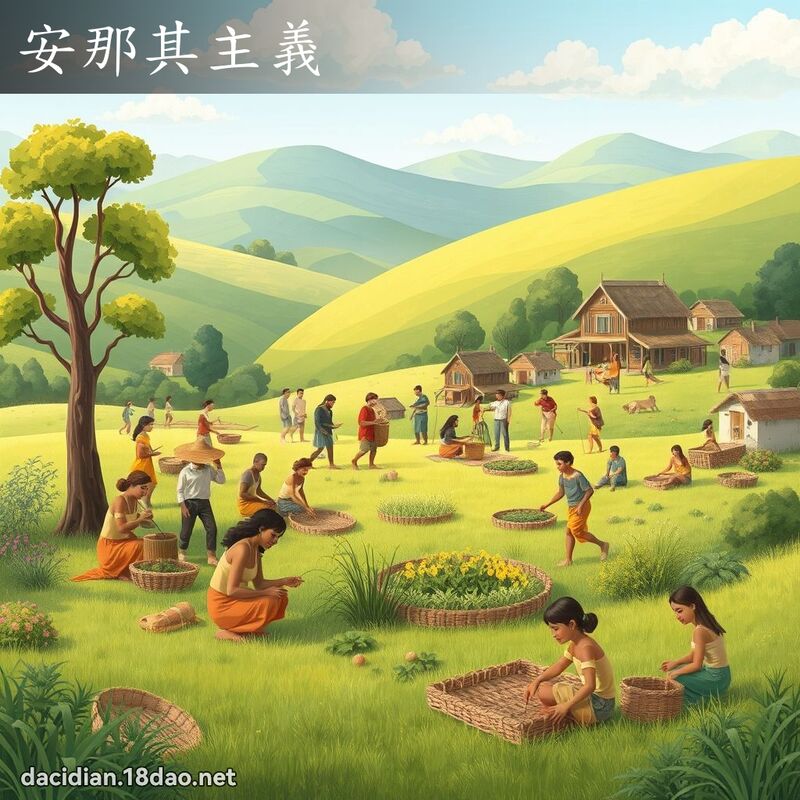 安那其主義 - 國語大辭典配圖