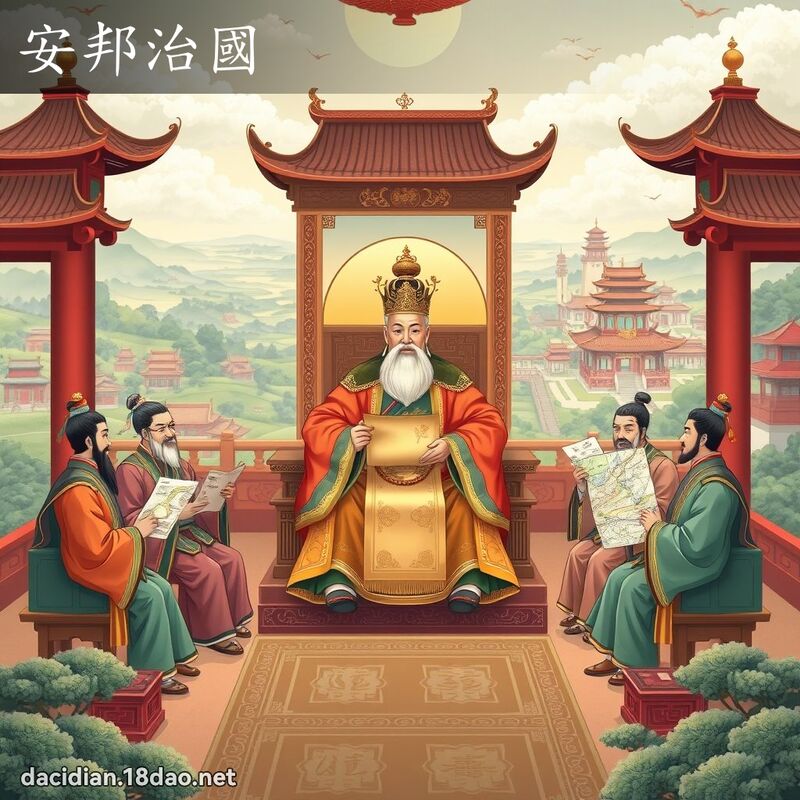 安邦治国 - 国语大辞典配图