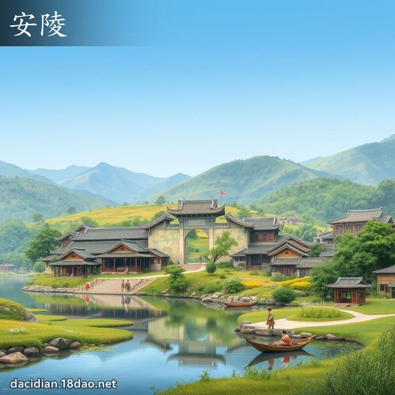 安陵 - 国语大辞典配图