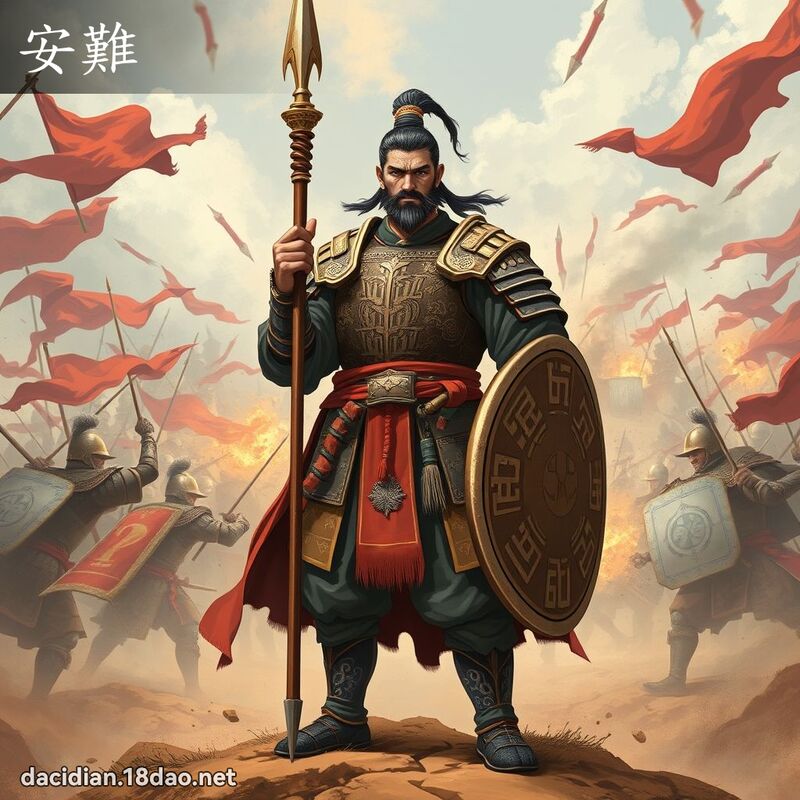 安难 - 国语大辞典配图