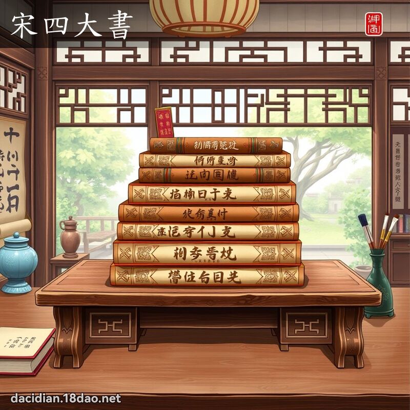 宋四大書 - 國語大辭典配圖