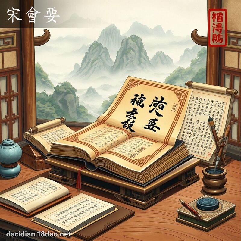 宋会要 - 国语大辞典配图