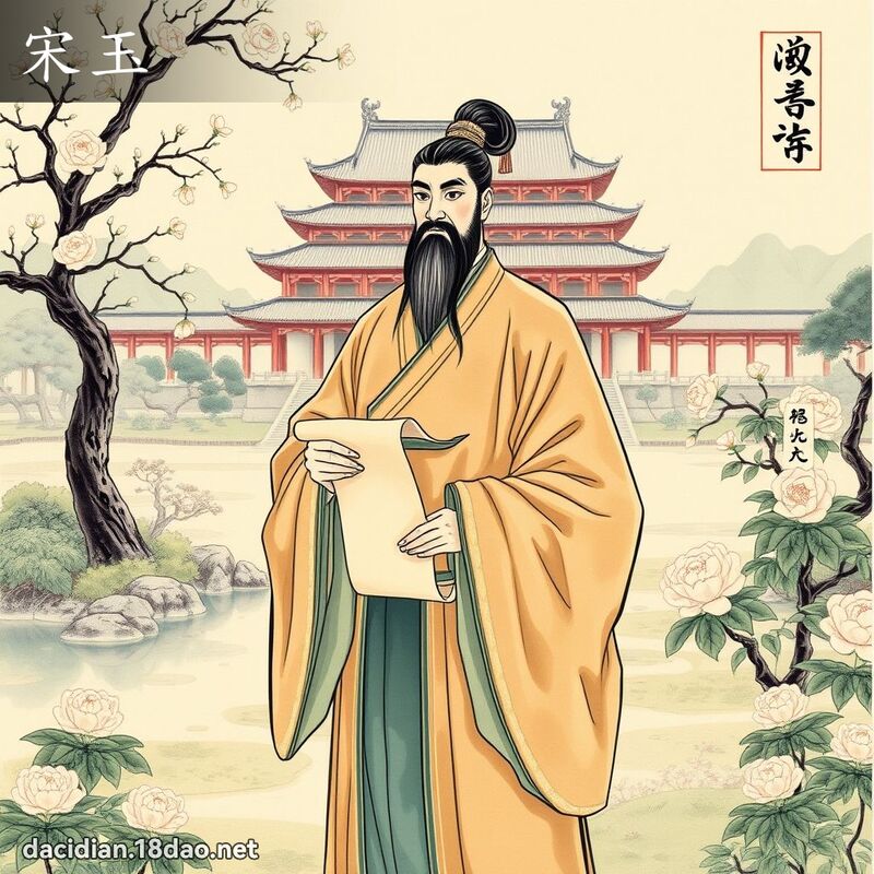 宋玉 - 国语大辞典配图