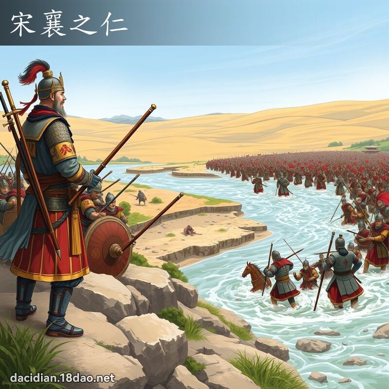 宋襄之仁 - 国语大辞典配图