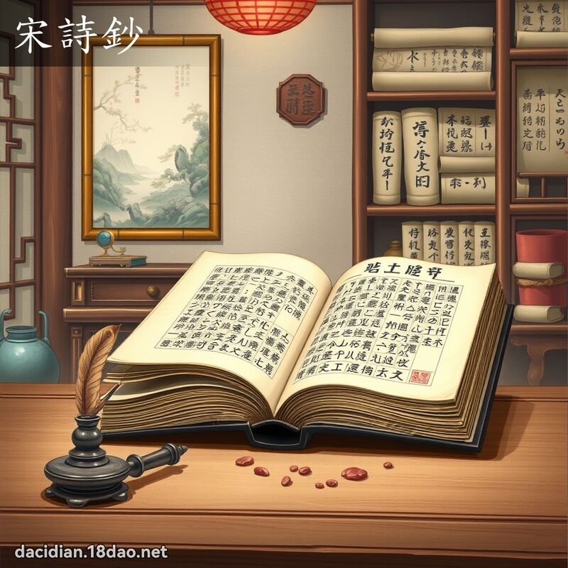宋詩鈔 - 國語大辭典配圖