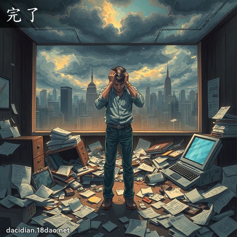 詞語: 完了 (多意詞)