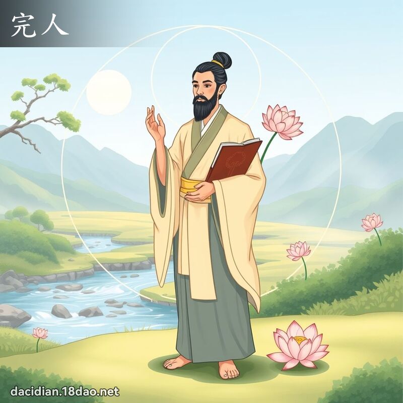 完人 - 國語大辭典配圖