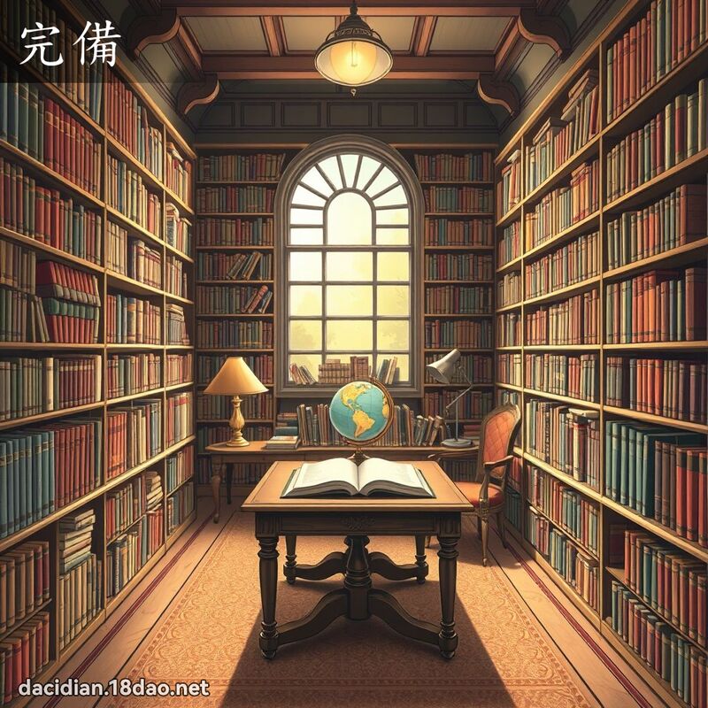 完備 - 國語大辭典配圖