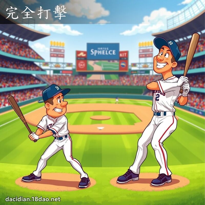 完全打擊 - 國語大辭典配圖